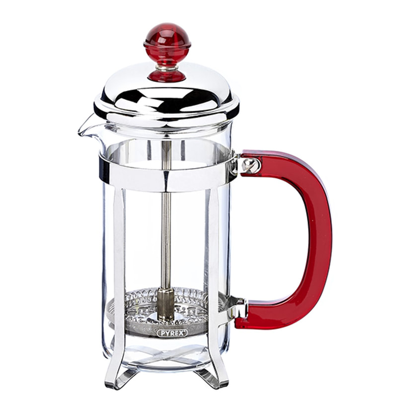 cafetiere rood
