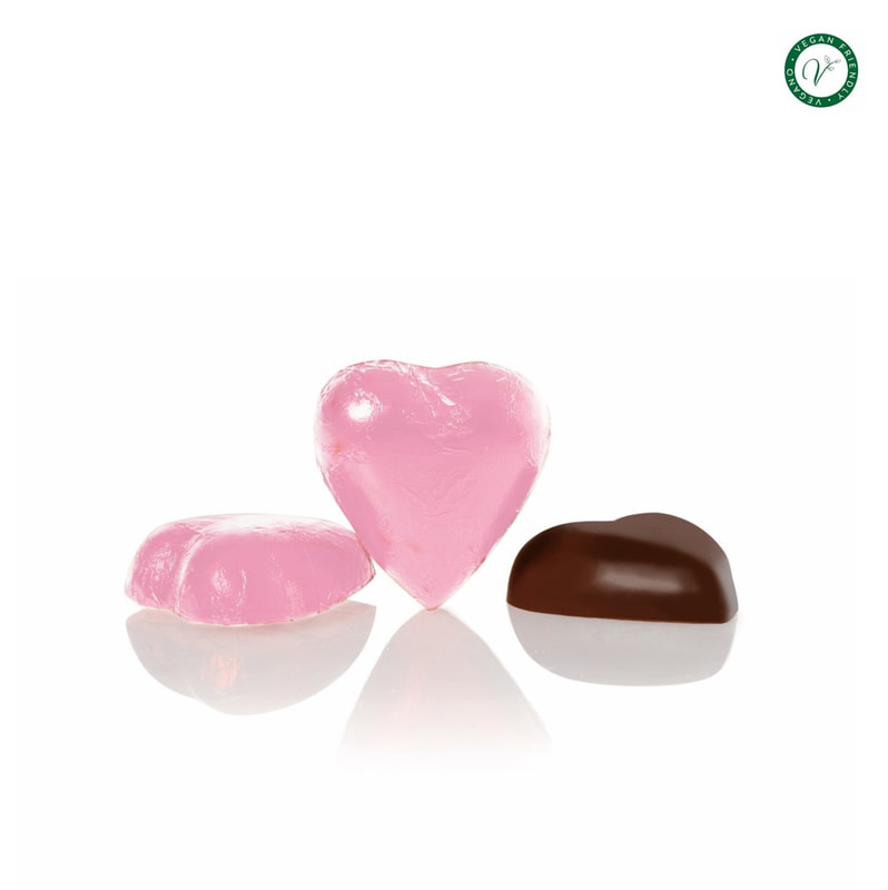 groothandel valentijn chocolade hartjes